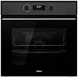 Teka HSB 630 - Horno Multifunción Pirolítico de 60 cm, Función Pirólisis, Sistema de Limpieza HydroClean® PRO, 8 Funciones de Cocinado, Color Negro