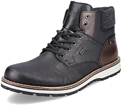 Rieker Herbst/Winter, Bottes & Bottines Classiques Homme ,, Noir (Schwarz/Kastanie/Granit 00), 42 EU
