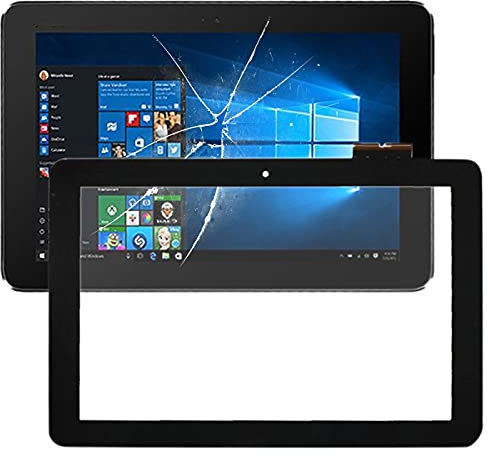 ZZjingli Reperatur-Teile Touch Panel for Asus Transformer Buch T101HA (schwarz) (Farbe : Black)