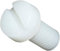 AERZETIX - C45328 - Lot de 10 - Vis en Polyamide/Nylon M8x16 - Filetage Métrique - à Tête Cylindrique/Fendue/Plate/Ronde - Isolante - Bricolage - Rénovation - DIN 84