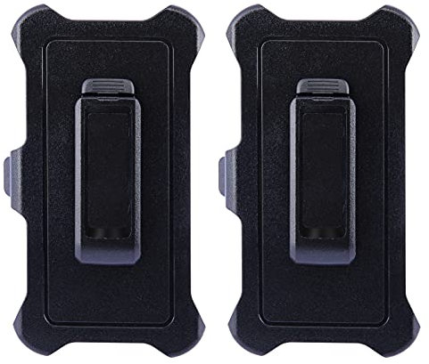 2 Pack Replacement Belt Clip Holster Compatible with OtterBox Defender Series Case for Apple iPhone 12 Mini (5.4)