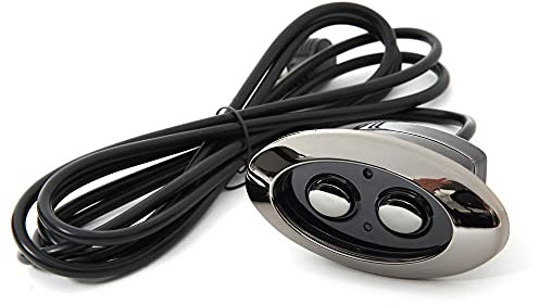 Okin Ersatzteile für Liegestuhl, ovale Form, 2-Tasten-Handsteuerung, Handset innerhalb von 90 Grad, 5-poliger Stecker, Hebestuhl-Steuerung, Ersatz für Power-Liegestuhl, elektrische Liege, Sofa