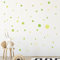 WANDKIND Kreise Set 120 Stück Wandtattoo für Babyzimmer V283 Aufkleber Sticker Kreis Wandaufkleber Kinderzimmer Punkte Dots Klebepunkte in verschiedenen Farben (Grün)