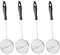Cabilock 4stücke Edelstahl Küchensieb Teiliges Hochtemperaturbeständiger Abtropflöffel Für Fondue Und Hot Pot Robustes Und Langlebiges Küchengerät Für Restaurants Und Zuhause