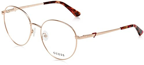 Guess GU2812 Shiny Rose Gold Brille 55 für Damen