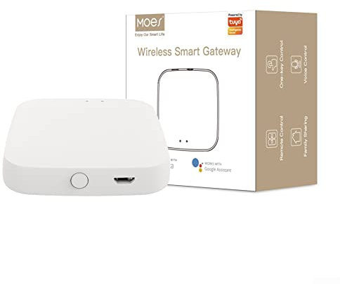 Hub de Puerta con Bluetooth, conexión inalámbrica Tuya Bluetooth Mesh Sig Smart Gate Way Hub Bridge App 2.4G WiFi