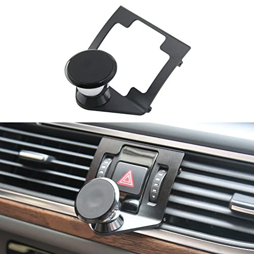 Cookiss Magnet Handyhalterung kompatibel Audi A6 C7 mit Audi A7 C7 Sportback geeignet für Smartphone und GPS mit Auto Handyhalterung 360 Grad einstellbares Sicht (Black)