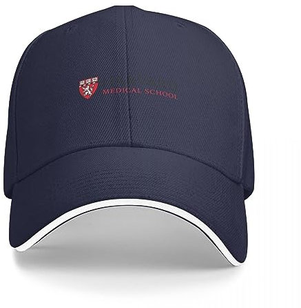 BEABAG Basecap Harvard Medical School Baseballkappe Snapback-Kappe Golfballkappe Männliche Kappen für Frauen Herren
