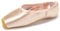 SWDZM Ballett Spitzenschuhe Ballettschläppchen Tanzschuhe mit dem genähten Band und Zehenpads für Mädchen,Rosa,Ledersohle,34 EU