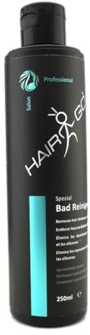 HAIR GO Badreiniger auf Shampoobasis - entfernt SILIKONE und HAARVERDICHTER FASERN OHNE HAUTREIZUNG - 1er Pack (1 x 250ml)