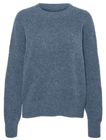 VERO Moda Damen Vmboom Ls O-Neck Pullover Ga Noos Vmboom Ls O-Neck Pullover Ga Noos (1er Pack)