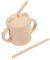 JOINPAYA taza de entrenamiento botella de agua deportiva taza de para niños vasito aprendizaje bebe cup taza para beber agua botella de agua con forma de oso gel de sílice