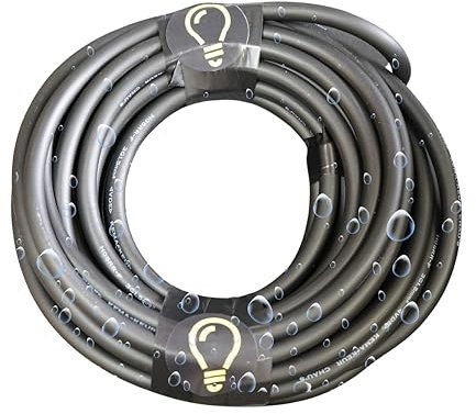 SHPELEC® H05RR-F 3 Core Flexible Rubber Cable - Premium Electrical Wire for Indoor and Outdoor Use - 0.75mm, 1.0mm, 1.5mm, 2.5mm 5m, 10m, 20m (0.75mm 10m)