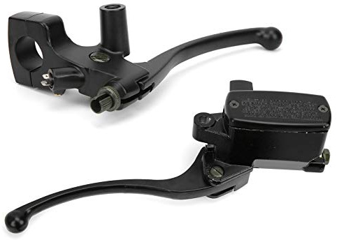 Pompa della frizione freno XTevu, gruppo cilindro a leva idraulica per manubrio 1 pollice, kit cilindri master motociclisti, leva del freno del manubrio universale