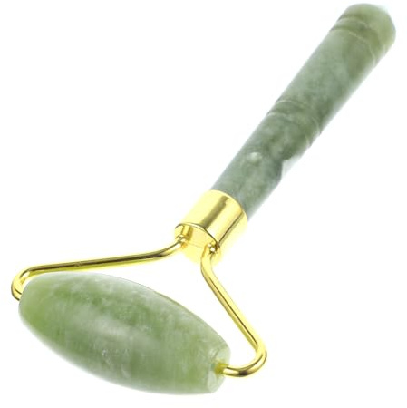 CALLARON Anti-aging Gesichtsroller Aus Hochwertigem Jade-edelstein Sanfter Roller Massager Zur Linderung Von Gesichtsschwellungen Und Schmerzen Leichtes Tragbares Hautpflege-tool Für Frauen