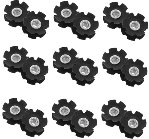 TOYANDONA 20pcs Bicycle Star Nut Headset Fork Expansion Plug Bike Accessories for Mountain and Road Bike Front Fork Repair Cycling Parts