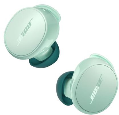 Bose QuietComfort Wireless Noise Cancelling Earbuds 5.3, Lifestyle Bluetooth Earbuds with Active Noise Cancellation, Up to 8.5 Hours of Battery Life, Dewdrop Mint - Limited Edition