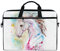 Laptop Shoulder Messenger Bag Canvas Laptop Carry Shoulder Messenger Bag Case Sleeve Computer Case 15 inch
