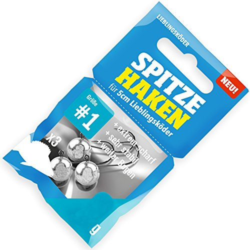 Lieblingsköder Spitze Haken Gr. 1-3 Jighaken, Gewicht:1g