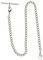 PUREgrey Albert Kette, Taschenuhrkette für Taschenuhr mit T - Bar Endstück und 2 Karabiner, an Weste, Knopfloch