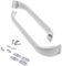 UNIVERSALE Maniglie Porta Frigorifero compatibile Bosch Lunghezza 31,5 Cm, 2 Maniglie Incluse, Acciaio Inossidabile, Bianco, 31,5 Cm