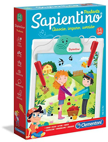 Clementoni Sapientino Parlante Nuovo Gioco didattico, Multicolore, 16215