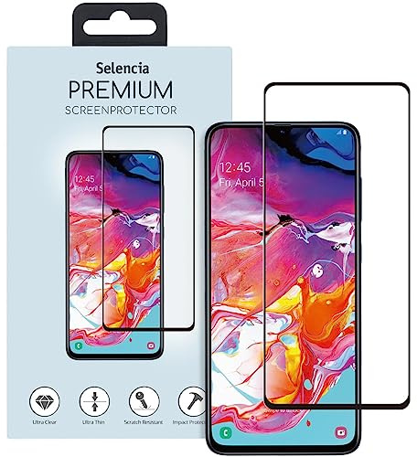 SELENCIA Premium Displayschutz Gehärtetes Glas - Geeignet für Samsung Galaxy A71