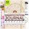 Manifestation Journal – A 90 Day Journey Creating Your Dream Life – Persönliches Dankbarkeits-Tagebuch, Wochenerfolgsplaner, Visionboard & Organizer + Planer-Aufkleber, undatiert