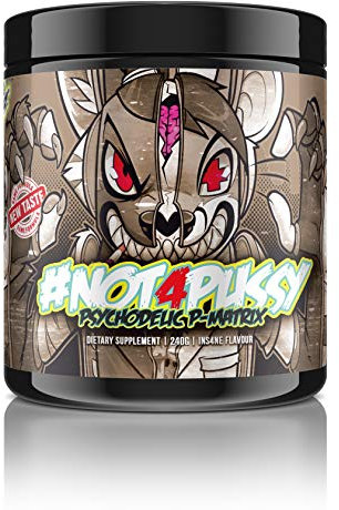 BPS Pharma Not4Pussy Pre-Workout Booster Vegan Bodybuilding Training 240g (Death Apple)