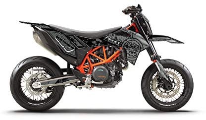 ARider Dekor für KTM 690 SMC-R 2019-2021 Smiley Edition (Grau)