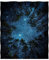goodbath Wald Wurf Decke, Sternenhimmel Nacht Nebelbäume Warme Fleece Decke für Sofa Couch Bett Reisen, 200cm x 150cm