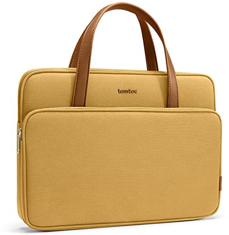 tomtoc 14 Zoll Laptoptasche für Neu 14-Zoll MacBook Pro M4/M3/M2/M1 Pro/Max (2024-2021) A3112 A3401 A3185, 13 Zoll MacBook Air/Pro, 14 Acer ASUS Dell HP ThinkPad Computer Tragetasche Hülle