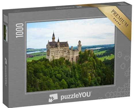 puzzleYOU: Puzzle 1000 Teile „Schloss Neuschwanstein im Schwangau“ – aus der Puzzle-Kollektion Burgen