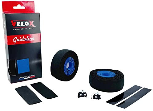 VELOX Lenkerband Maxi Cork Bi-Color schwarz/blau