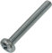 AERZETIX - C59872 - Lot de 50 Vis métaux à tête cylindrique M4x30 mm à empreinte PH2 - boulon d'assemblage - DIN 7985 - dureté 4.8 - en acier au carbone - couleur argent