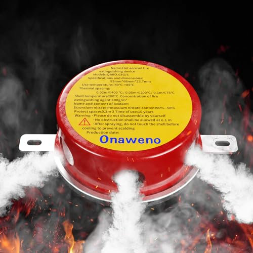 Piccolo estintore domestico, estintore automatico, protezione antincendio batteria auto, piccolo armadio di distribuzione di energia dispositivo di estinzione antincendio, dispositivo di estinzione