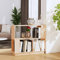 GuyAna Bücherregal/Raumteiler 80x25x70 cm Massivholz Kiefer Regal Klein Schmal RegalwüRfel