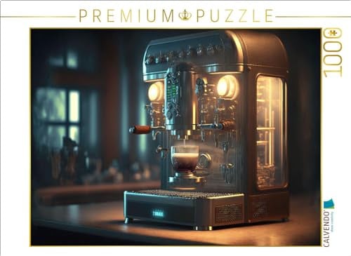 CALVENDO Puzzle Klassische Kaffeemaschine | 1000 Teile Lege-Größe 64 x 48 cm Foto-Puzzle für glückliche Stunden