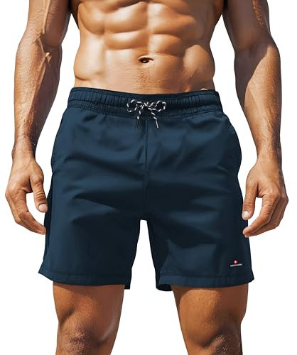 Höhenhorn Wellenmaster Herren Badehose Dunkelblau Gr. L