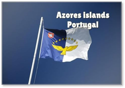 Kühlschrankmagnet Flagge der Azoren