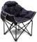 ENVA Gepolsterter Campingstuhl Moon Chair faltbar & bequem bis zu 150kg Klappstuhl witterungsbeständig für Camping, Angeln, Picknick & andere Outdoor Aktivitäten inkl. praktischer Tragetasche