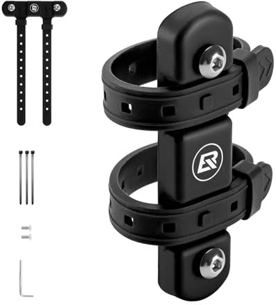 ROCKBROS Adapter für Fahrrad Flaschenhalter Kein Stanzen Fahrradflaschenhalterung Adapter Fahrradzubehör Getränkehalter Basis Umbau Universal für MTB Rennrad Mountainbike