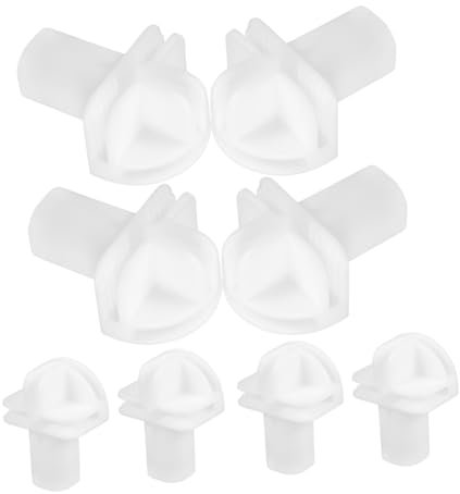 ANDRESLAD 16stücke Modular Regalverbinder Kunststoff Verbindungsstücke Für Drahtregale Stabil Und Installieren Für Modulare Schränke Und Aufbewahrungslösungen