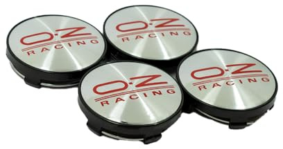 DYQCD Lot de 4 cache-moyeux pour jantes de voiture OZ en alliage durable
