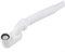 G1-1/2 Kit de tuyau de vidange de baignoire flexible à profil bas Design P-siphon autoportant Système de drainage de baignoire autonome Gain de place Installation facile