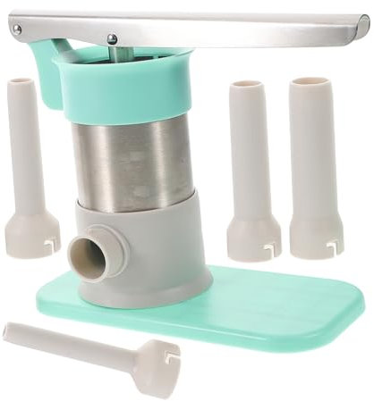 FUNNETOYU Manual Sausage Stuffer Hand-Crank Sausage Maker Machine Vertical Filler for Home Use