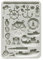 Stamperia KACMA579 Silicon Mould, Grey, 14,8 x 21 x 0,7 cm