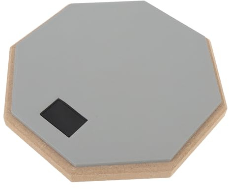 CHICIRIS Üben Sie Drum Pad Real Drumming -Erlebnis, Authentischer Stickrebound, Stiller Drum Practice Pad, Eva Polymerboden für Anfänger, Ideal für den Außenbereich Im Freien (GRAY)