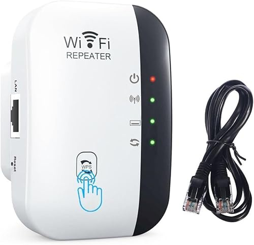 2025 Newest WiFi Extender, WiFi Booster,WiFi Repeater, Covers Up to 3650 Sq.ft and 45 Devices, Internet Booster-with Ethernet Port,Quick Setup,Home Wireless Signal Booster
