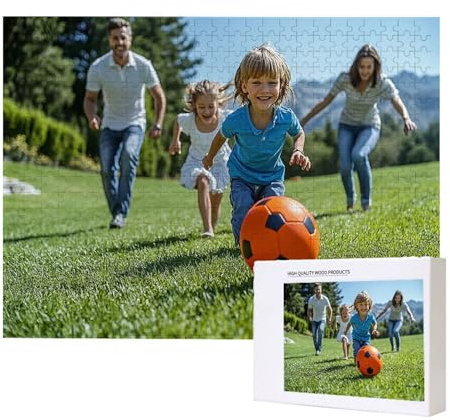 Personalisiertes Puzzle mit eigenem Foto - 1000/1500/2000/3000/4000/5000/6000 Teile: Gestalte selbst Puzzle, Adult Fotopuzzle - für Mama, Wedding, Familie zum Geburtstag Geschenke (1000 Teile) z-157